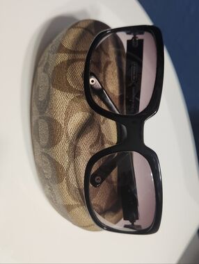 Coach Black Samantha Onyx Sunglasses